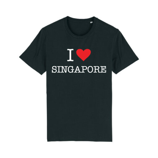 Teeshirt Homme - I Love Singapore