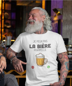 Teeshirt Homme - Je Peux Pas La Bière M'appelle