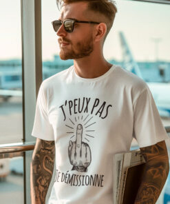 Teeshirt Homme - J'peux Pas Je Démissionne