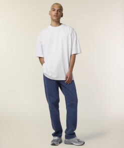 Teeshirt Unisexe Oversize 100% Coton Organique - Col Rond