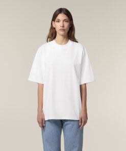 Teeshirt Unisexe Oversize 100% Coton Organique - Col Rond-01