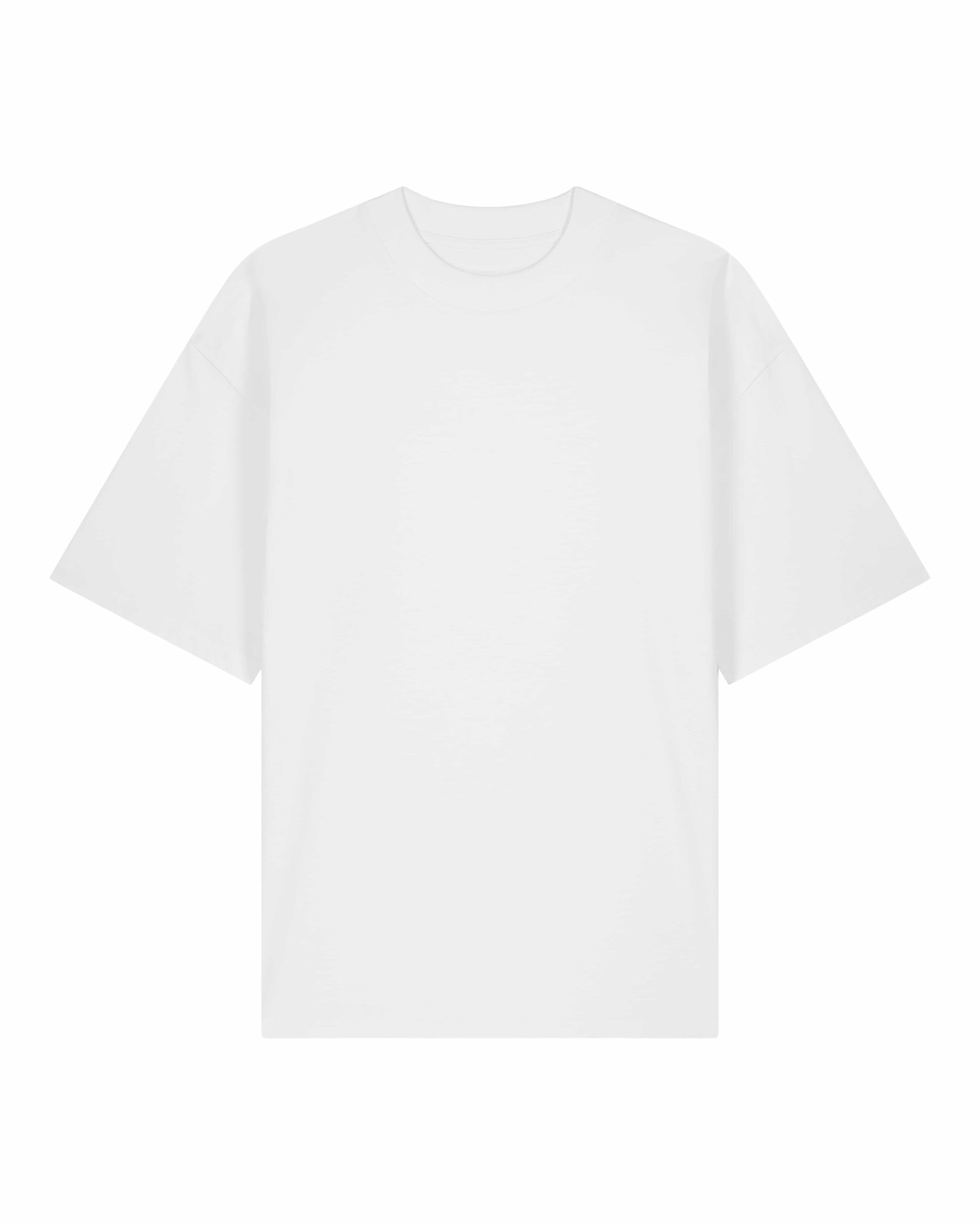 Teeshirt Unisexe Oversize 100% Coton Organique - Col Rond