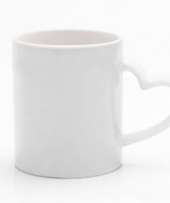 Mug Coeur Personnalisé - Blanc