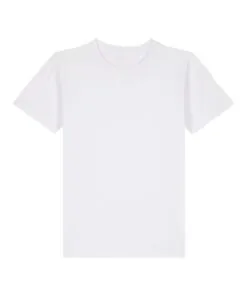 T-shirt enfant blanc personnalisable, vue de face
