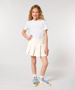 T-shirt enfant blanc personnalisable, vue de face
