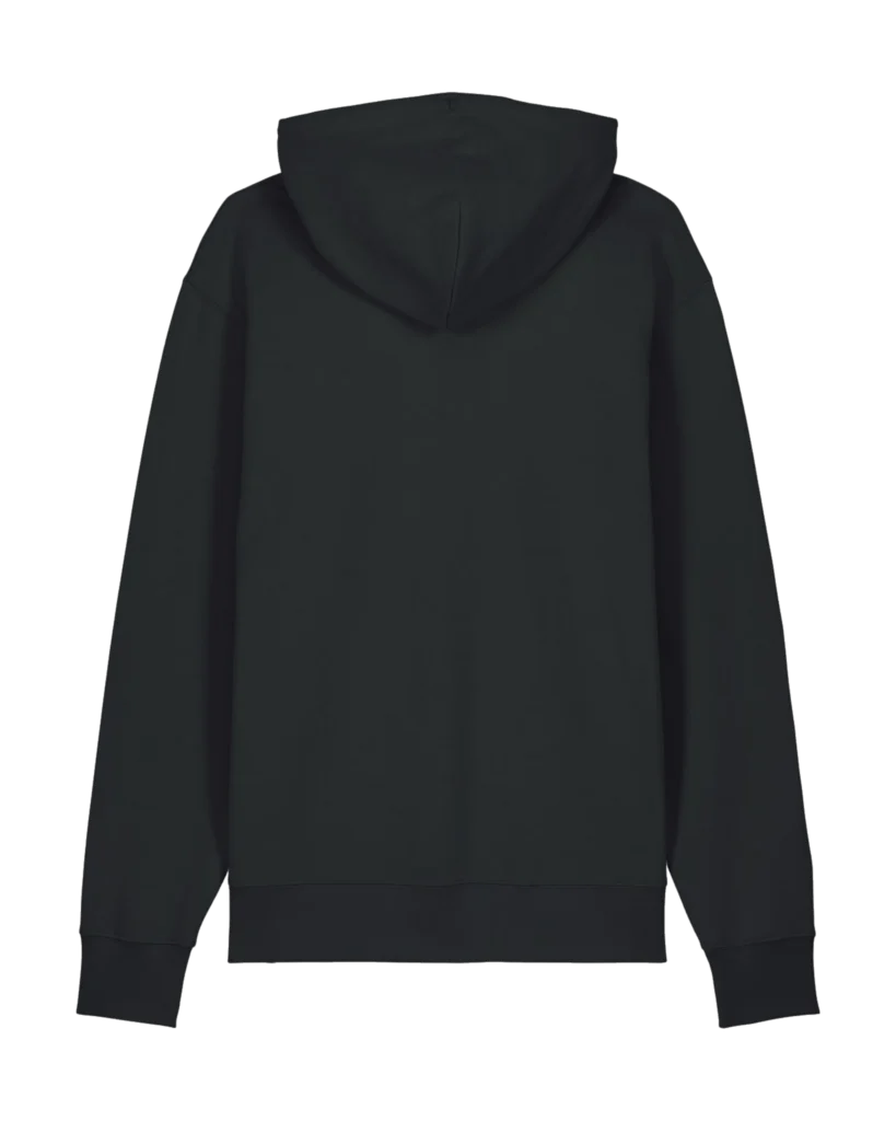 Sweat à capuche personnalisé noir — dos