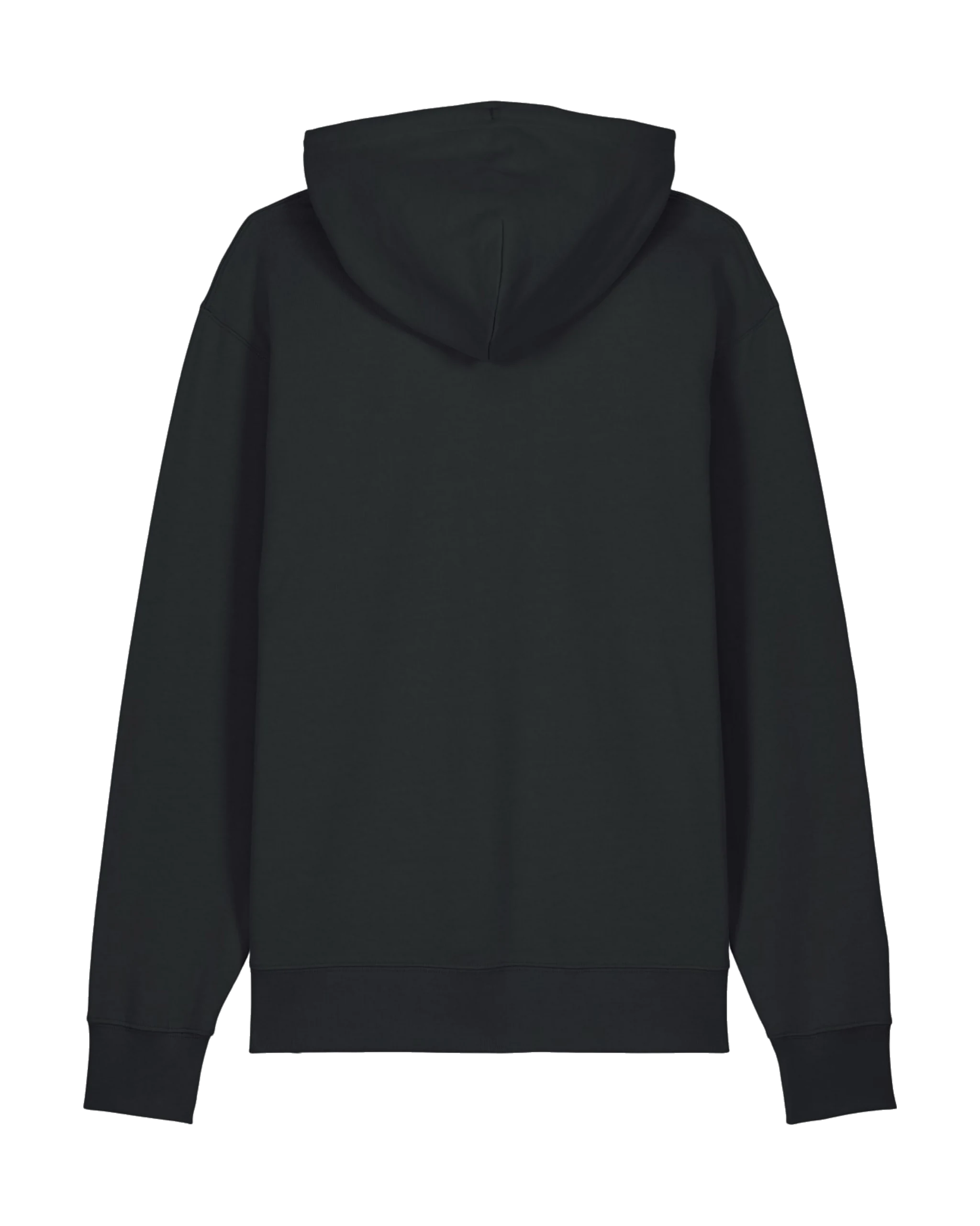 Sweat à capuche personnalisé noir — dos