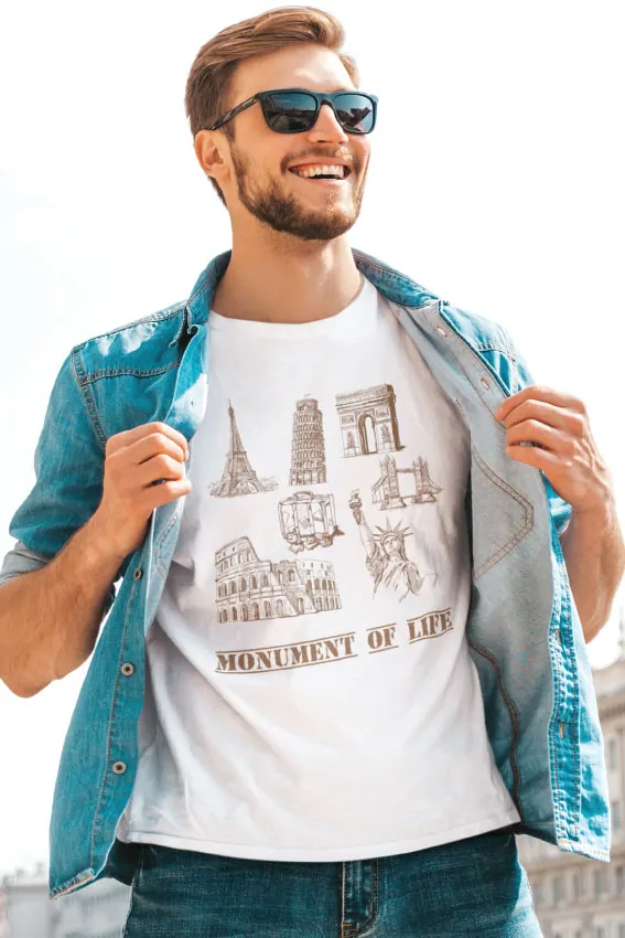 Teeshirt Homme - Monument Of Life