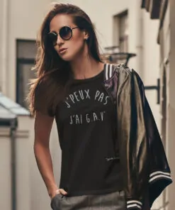 Teeshirt Femme - J'peux Pas J'ai G.A.V (garde à vue)
