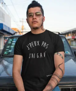 Teeshirt Homme - J'peux Pas J'ai G.A.V (garde à vue)