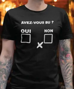 Teeshirt Homme - Avez-Vous Bu ?