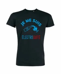 Teeshirt Homme - Je Me Suis Electrocuité