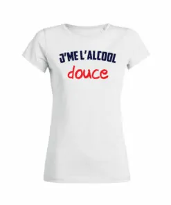 Teeshirt Femme - J'me L'alcool Douce