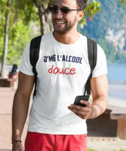Teeshirt Homme - J'me L'alcool Douce