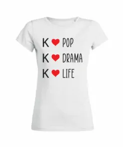 Teeshirt Femme - Love Kpop Kdrama Klife