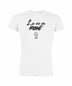 Teeshirt Homme - La Vie En Rosé