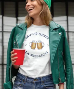 Teeshirt Femme - Savoir Gerer La Pression