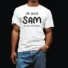 Teeshirt Homme - Je Suis Sam (Mes Potes Sont Alcooliques)