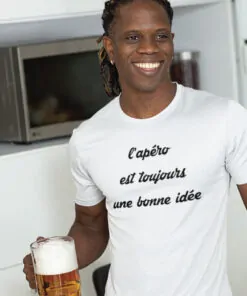 Teeshirt Homme - L'apéro Est Toujours Une Bonne Idée