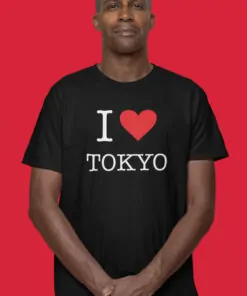 Teeshirt Homme - I Love Tokyo