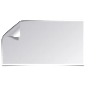 sticker rectangulaire