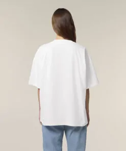 Teeshirt Unisexe Oversize 100% Coton Organique - Col Rond