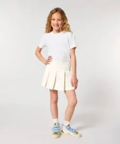 T-shirt enfant blanc personnalisable, vue de face